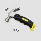 Mini Martelo de Garra para Arrancar Pregos, Ferramenta em Aço Carbono de Alta Resistência para Carpintaria