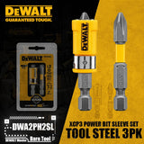 Conjunto de 2 Pontas de Aparafusadora/Berbequim DEWALT DWA2PH2SL XCP3 com Encaixe Máximo Phillips nº 2 S x 2" L em Aço Ferramenta S2