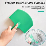 Pá Raspadora Curva para Balde, Massa, Tinta, Espátula para Acabamento em Drywall, Gesso, Raspagem de Decalques, Ferramentas de Construção
