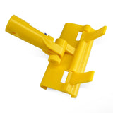Espátula para alisamento de gesso cartonado com cabo extensor, espátula para massa corrida, adaptador para cabo de lâmina de acabamento para reparação de cantos e aplicação de vedante