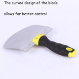 Stainless Steel Putty Knife Scraper Paint Filling Spatula Painters Tool Paint Feed Filling Scraper Spackle Knife for Plaster