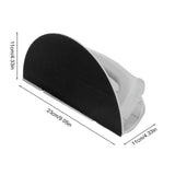 Lixadora manual multifuncional semicircular para gesso cartonado, ferramenta de lixagem, esmerilamento e polimento para madeira