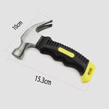Mini Martelo de Garra para Arrancar Pregos, Ferramenta em Aço Carbono de Alta Resistência para Carpintaria