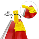 Espátula para alisamento de gesso cartonado com cabo extensor, espátula para massa corrida, adaptador para cabo de lâmina de acabamento para reparação de cantos e aplicação de vedante