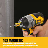 Conjunto de 2 Pontas de Aparafusadora/Berbequim DEWALT DWA2PH2SL XCP3 com Encaixe Máximo Phillips nº 2 S x 2" L em Aço Ferramenta S2