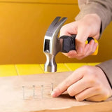 Mini Martelo de Garra para Arrancar Pregos, Ferramenta em Aço Carbono de Alta Resistência para Carpintaria