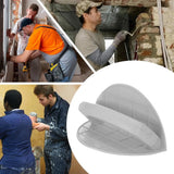 Lixadora manual multifuncional semicircular para gesso cartonado, ferramenta de lixagem, esmerilamento e polimento para madeira