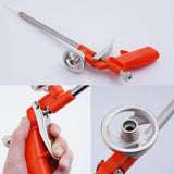 Pistola de espuma expansiva, pistola de cola quente, pulverizador de poliuretano com gatilho de metal, ferramenta de vedação e calafetagem para remodelação de casas